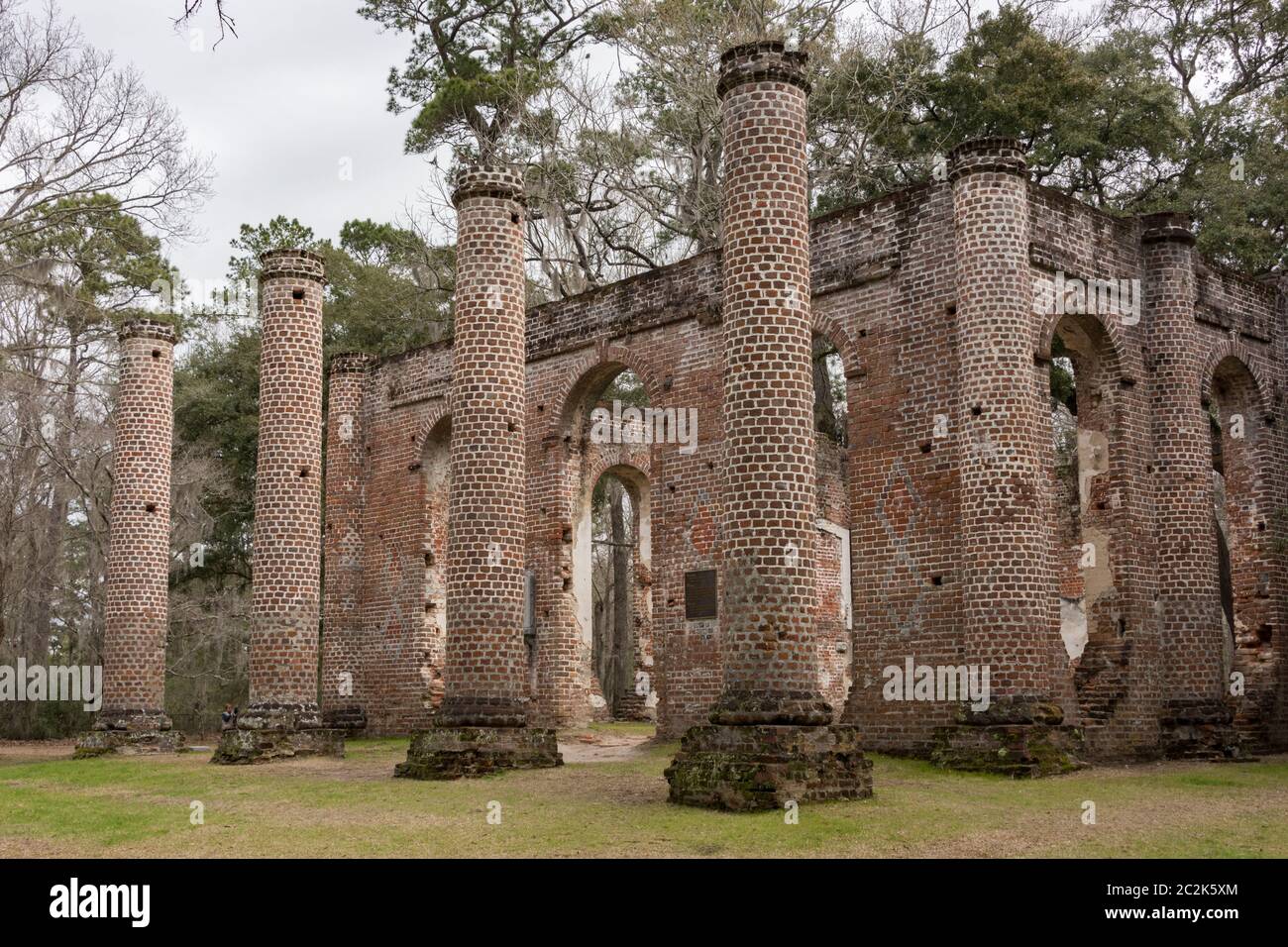The Old Shelton Church ruins in Yemassee, SC is a mustsee destination