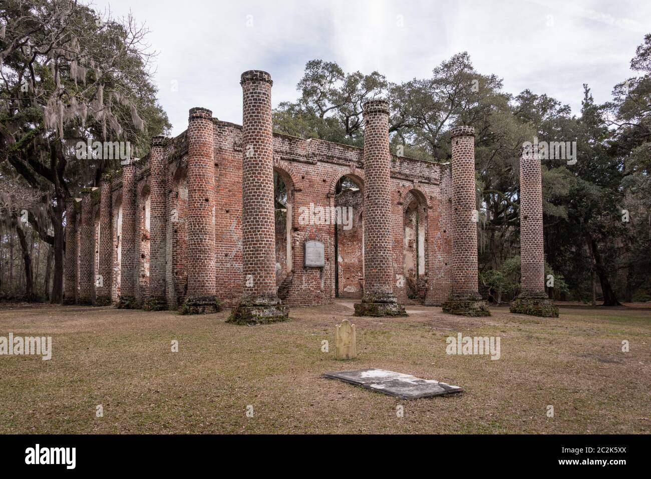The Old Shelton Church ruins in Yemassee, SC is a mustsee destination