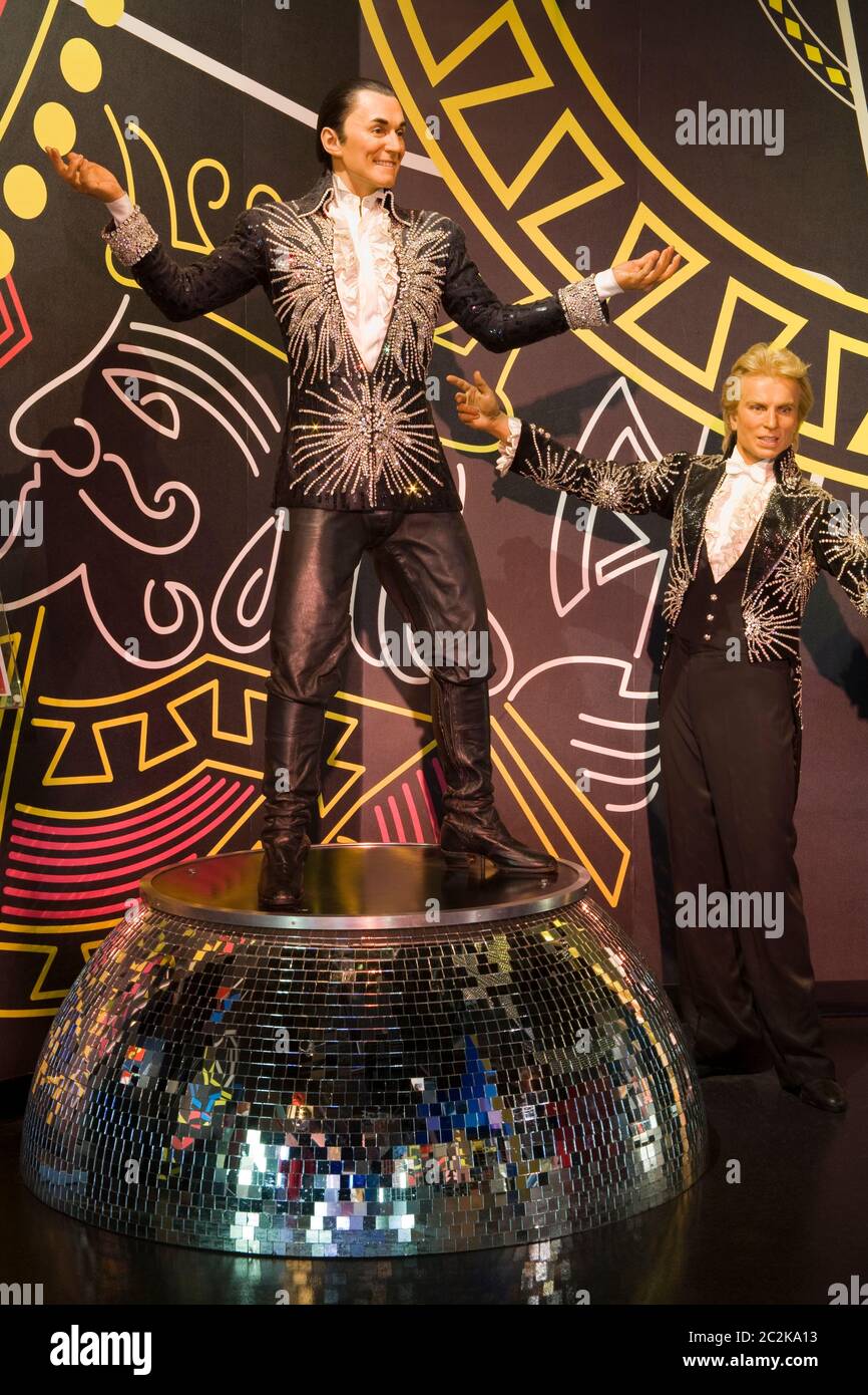 Siegfried & Roy, Madame Tussauds Wax Museum at the Casino, Las