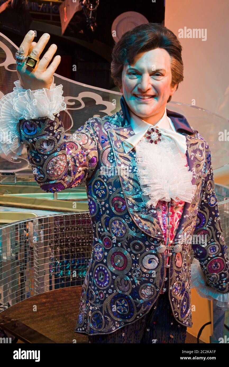 Liberace, Madame Tussauds Wax Museum at the Casino, Las Vegas