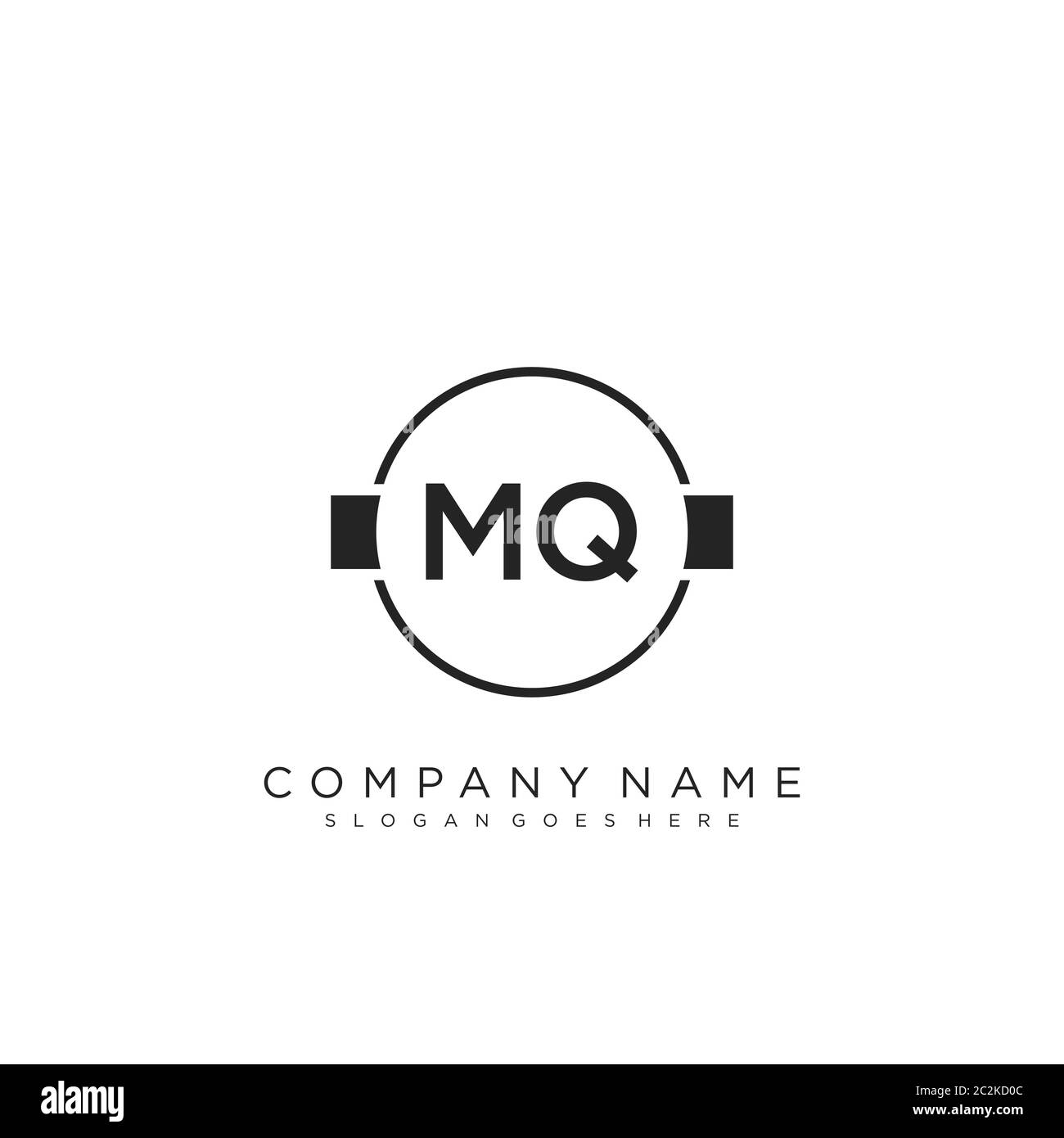 Letter mq logo hi-res stock photography and images - Alamy