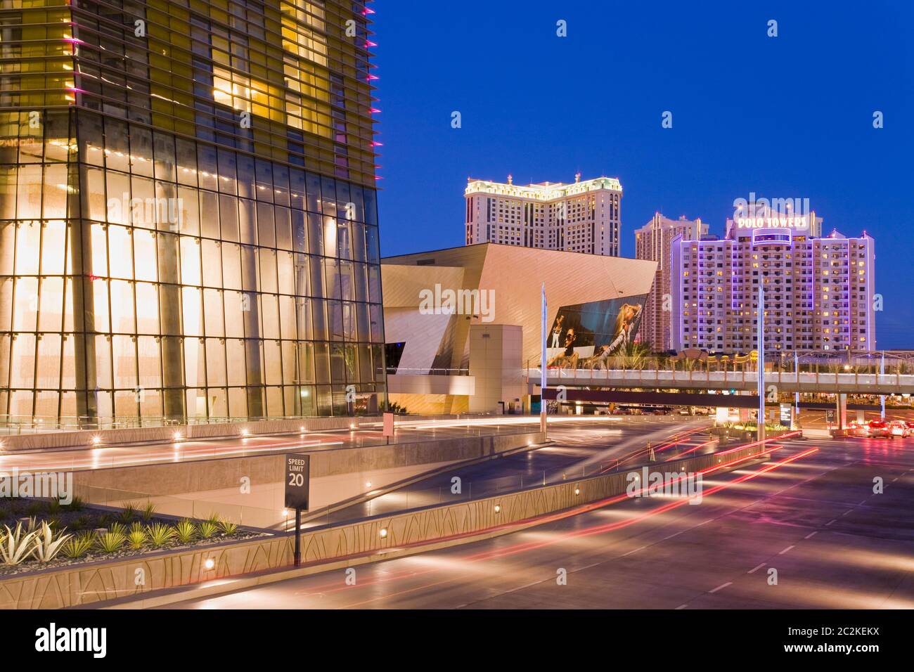 CityCenter & Polo Towers, Las Vegas, Nevada, USA Stock Photo - Alamy