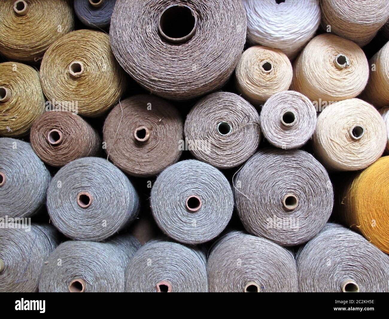 Cotton Yarn Cone Logo