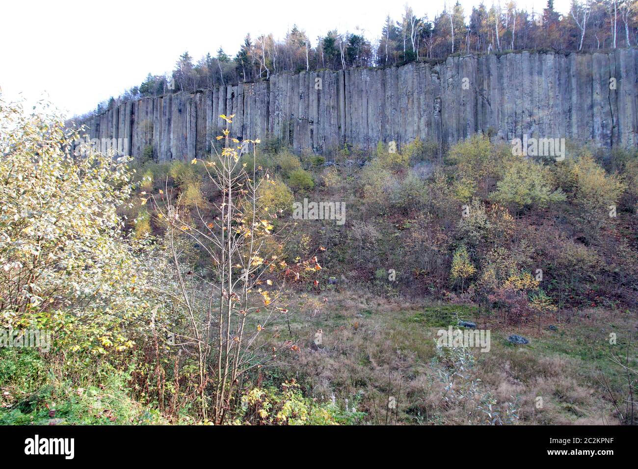 basalt mountain Stock Photo