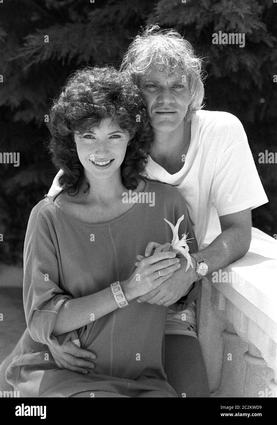 CANNES, FRANCE. May 1983: Actress Mary Steenburgen & husband Malcolm McDowell at the Cannes Film Festival. © Paul Smith/Featureflash Stock Photo