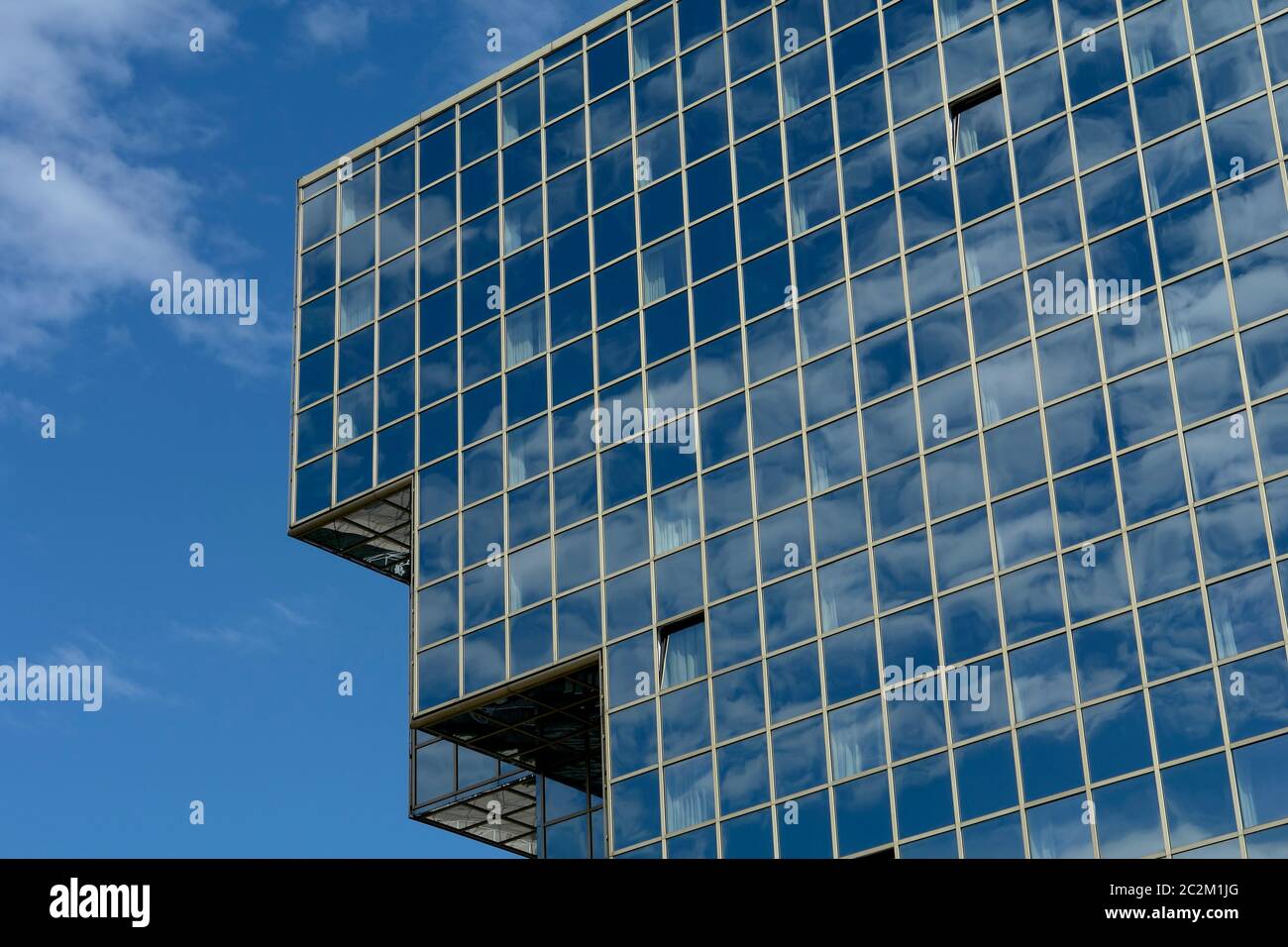 modern office building and the blue sky Stock Photo - Alamy