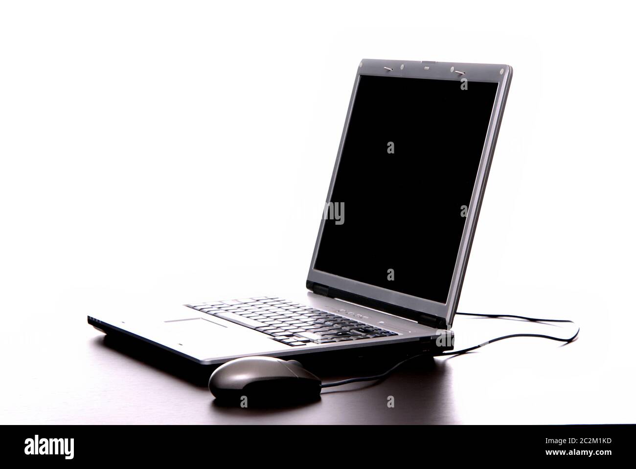 a personal computer isolated on white background Stock Photo - Alamy