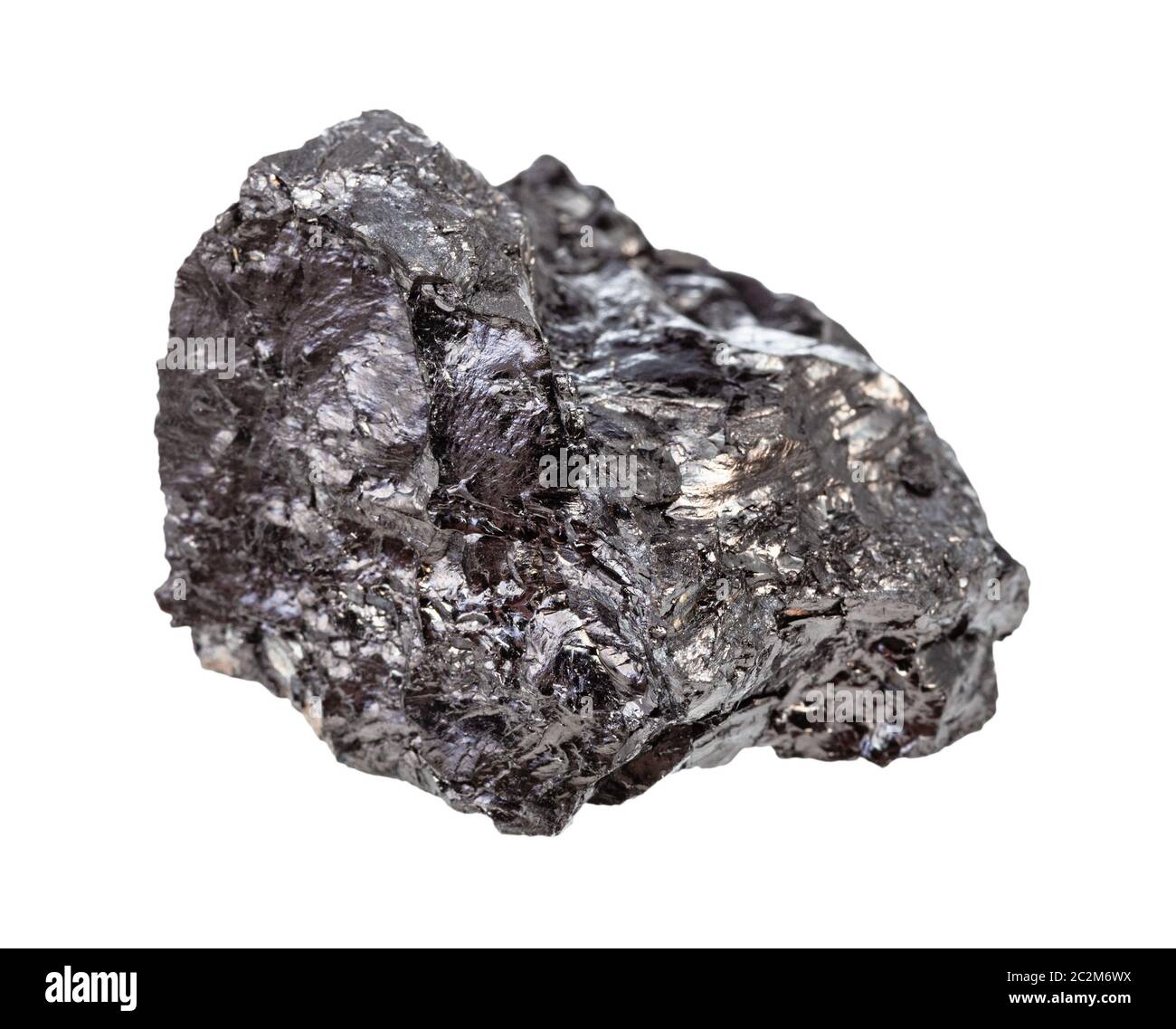 closeup of sample of natural mineral from geological collection