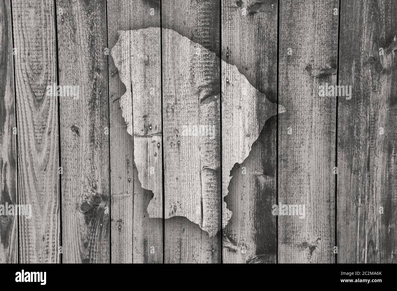 Map of Ceara on weathered wood Stock Photo - Alamy