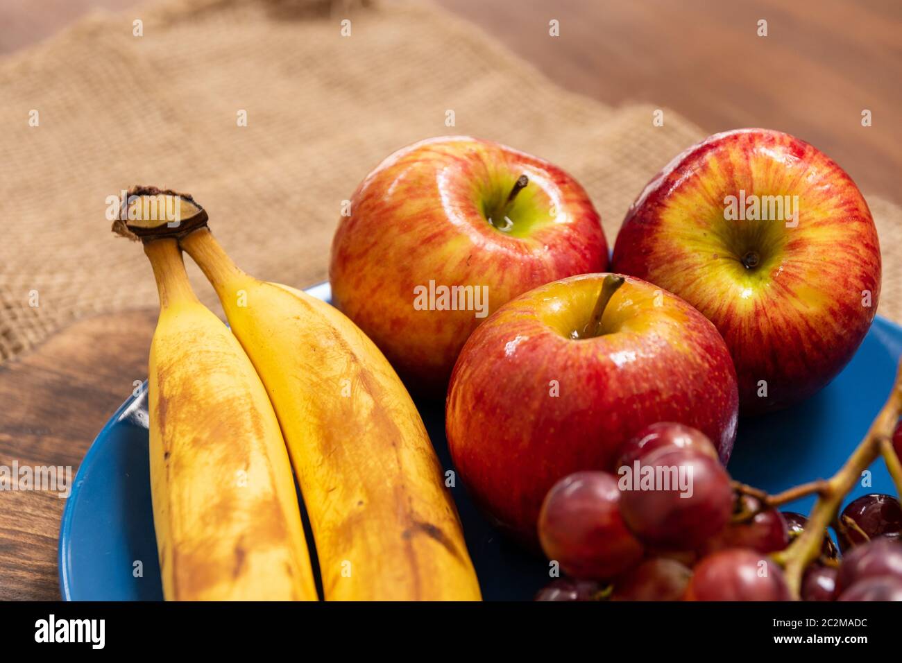 fresh fruits for a rich natural dessert Stock Photo