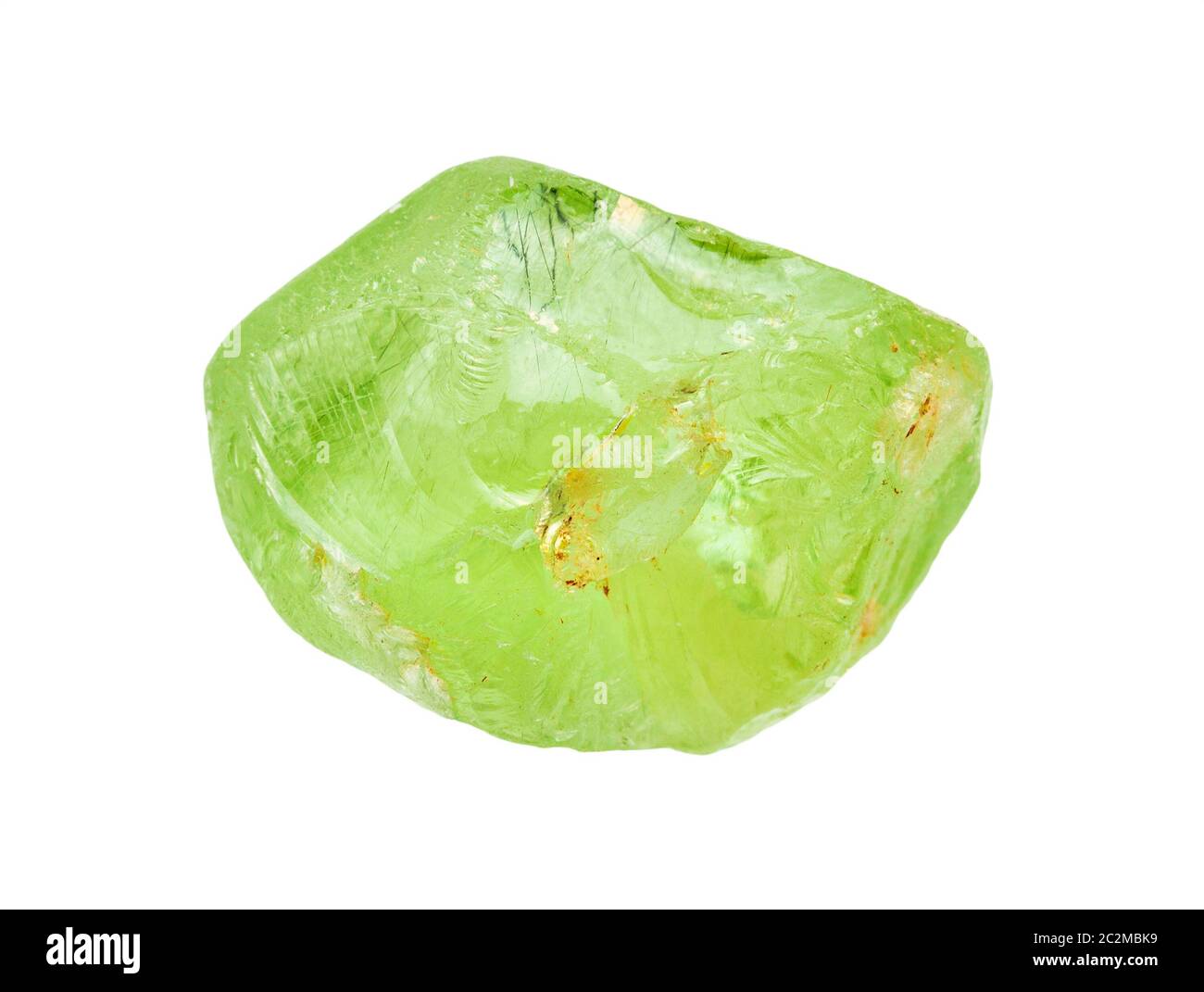 closeup of sample of natural mineral from geological collection - rough