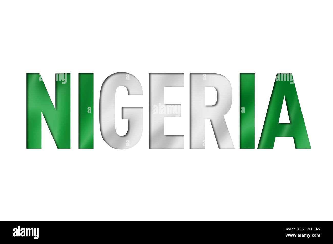 Nigerian Flag High Resolution Stock Photography And Images Alamy