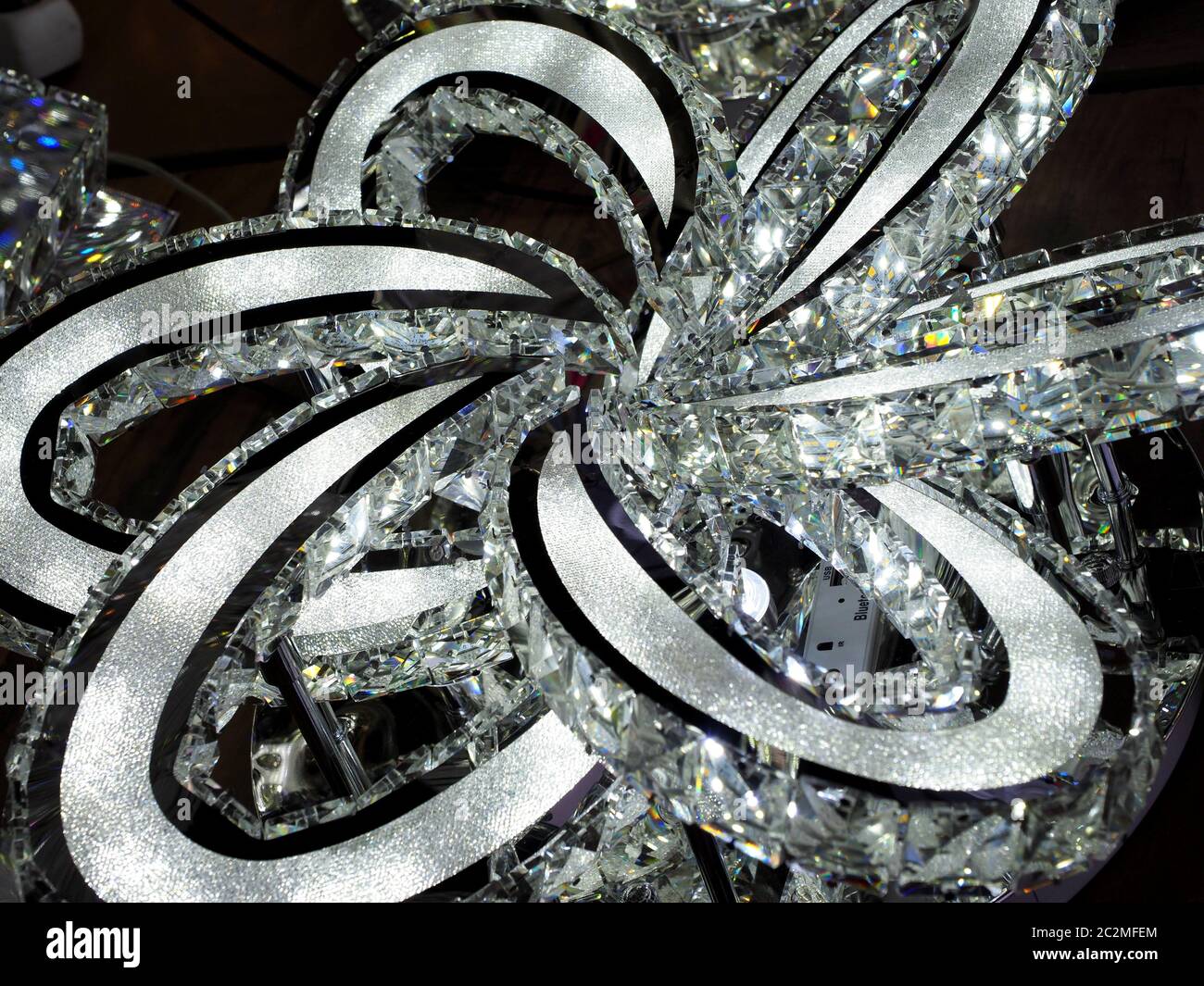 led crystal lamp Stock Photo - Alamy