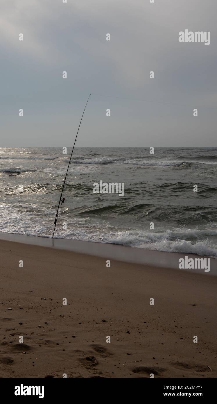 Surf fishing rods hi-res stock photography and images - Alamy