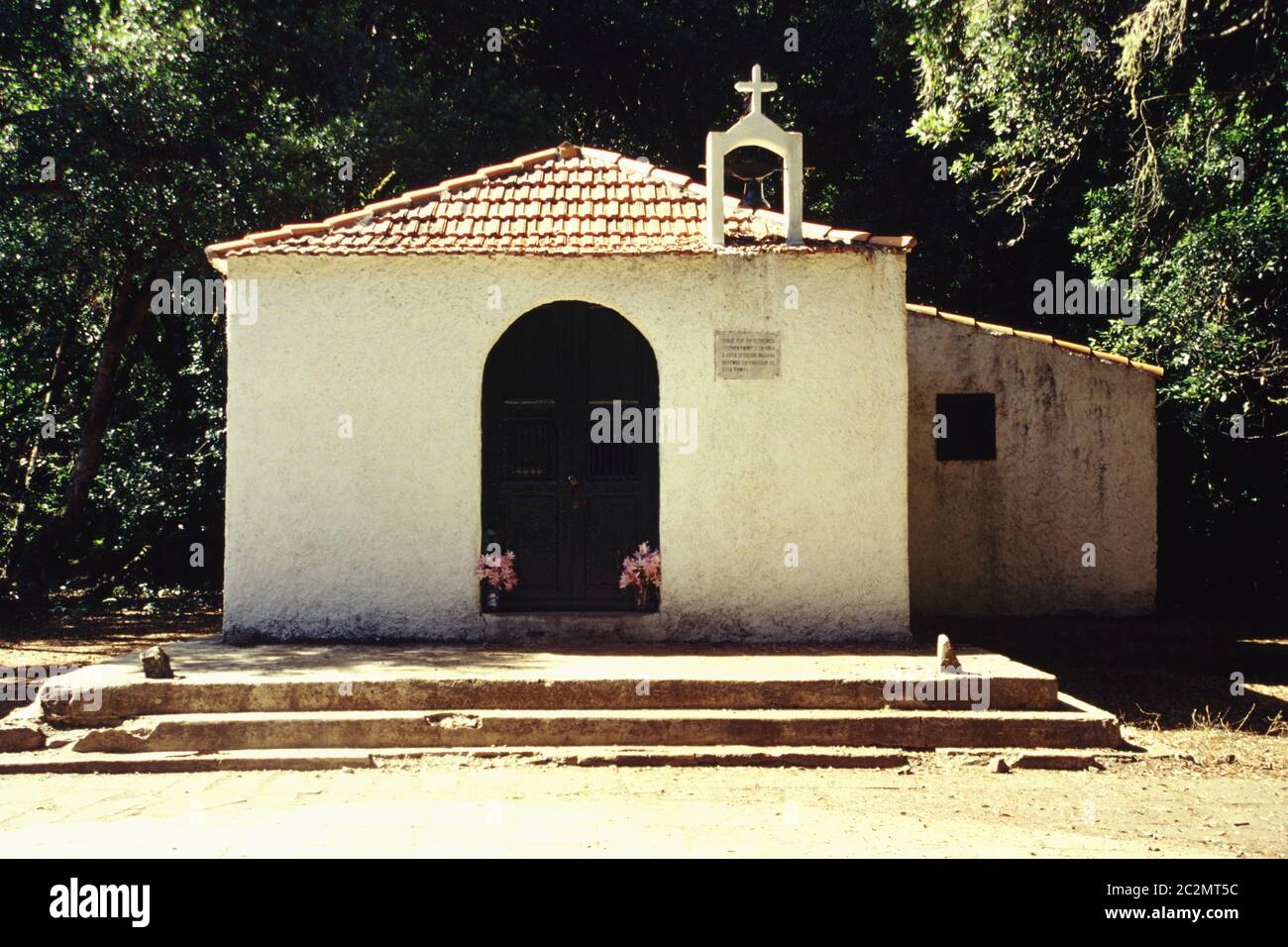 Chapel Ermita N.S. de Lourdes. La Gomera Stock Photo