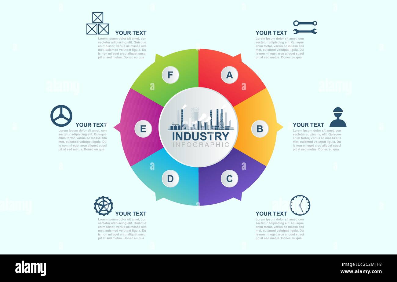 Factory process chart Stock Vector Images - Alamy