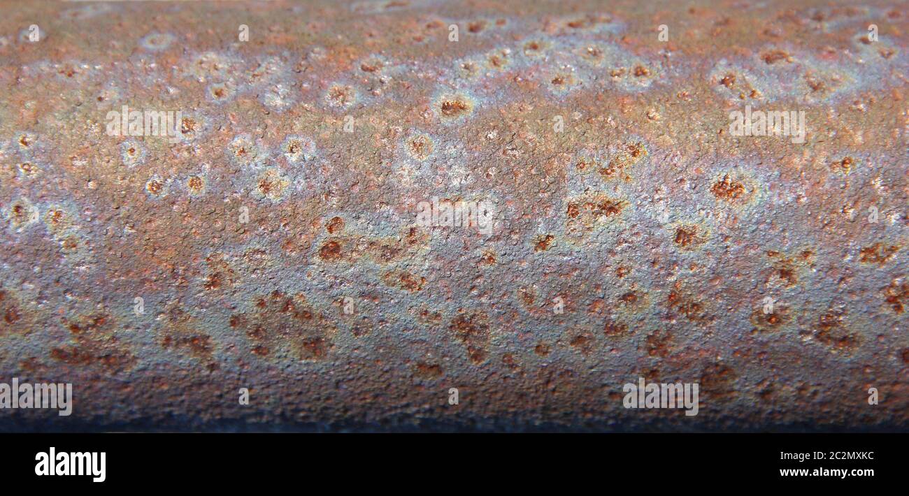 rust on metal sheet for background Stock Photo