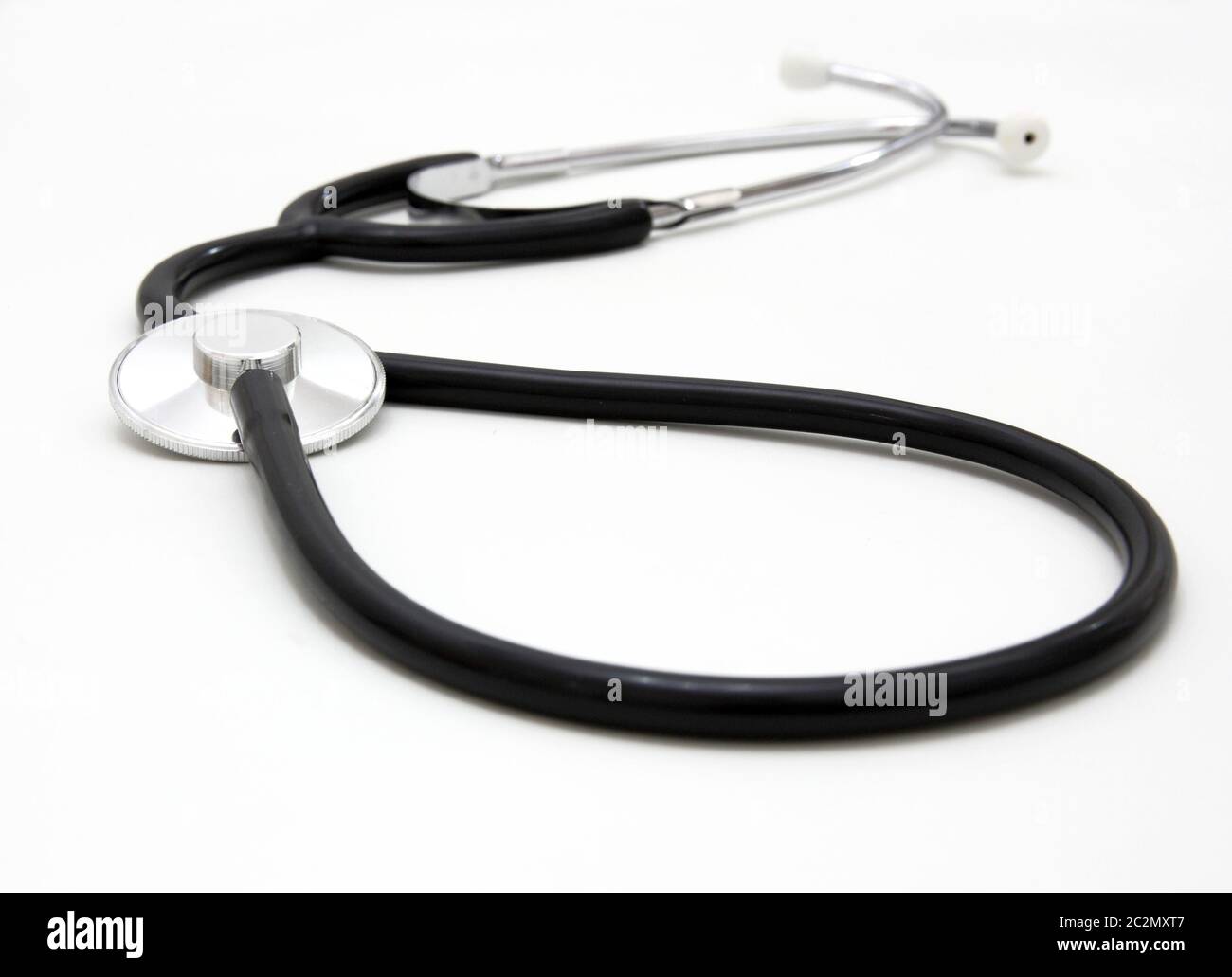 stethoscope isolated over a white background Stock Photo - Alamy