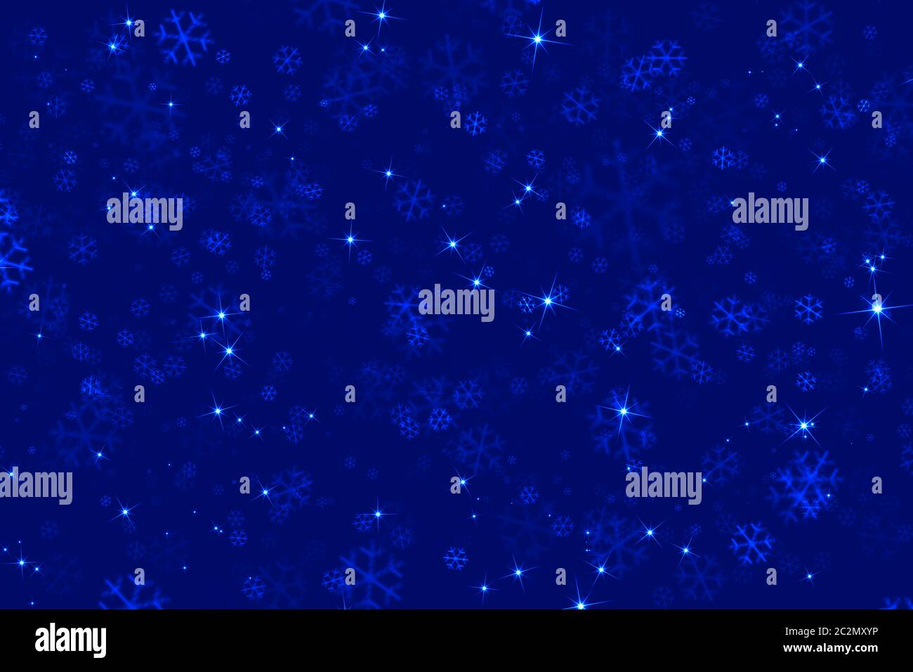 Snowflakes blue background hi-res stock photography and images - Alamy