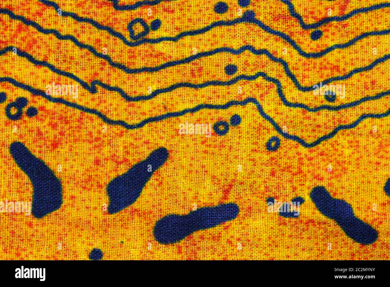 Colourful african fabrics hi-res stock photography and images - Alamy