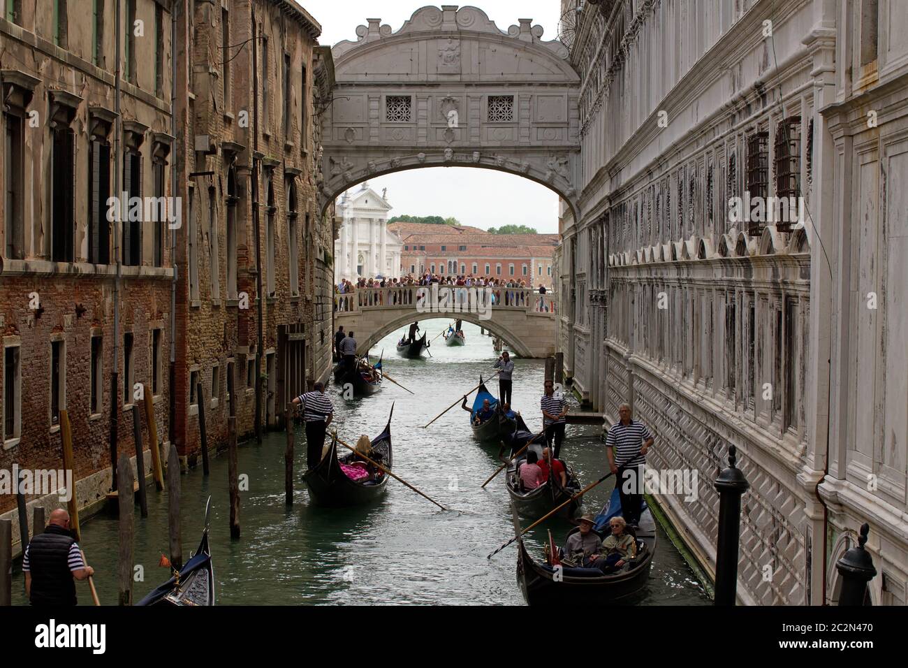 Bridge of Sighs 003. Venice. Italy Stock Photo