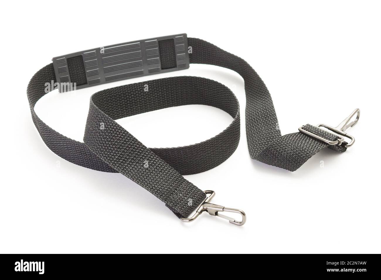 Black strap for a small pouch Stock Photo Alamy