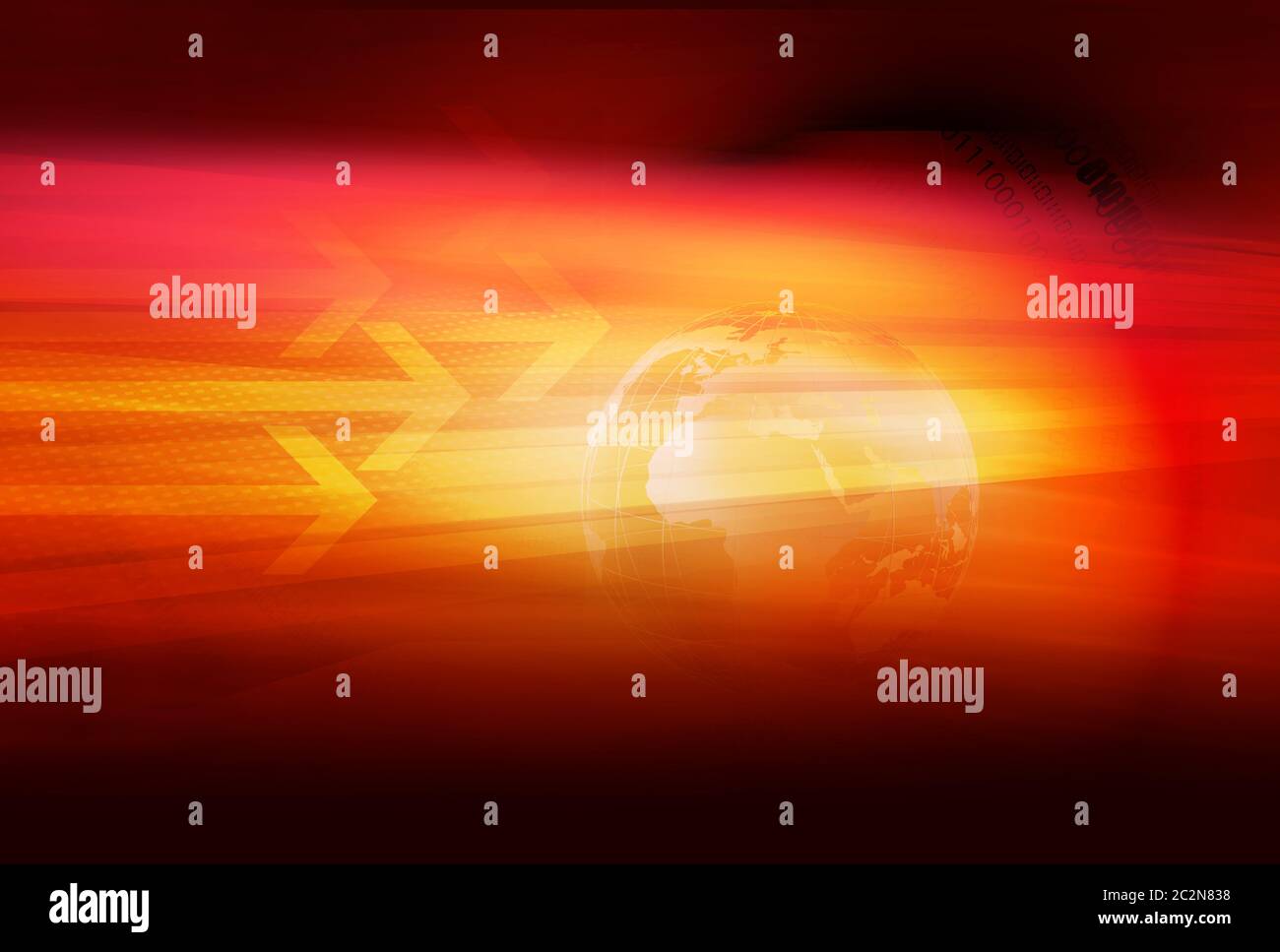 Abstract Graphical News Studio Background With Arrows Stock Photo Alamy
