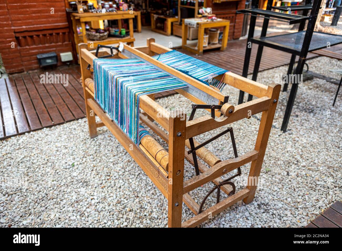 Loom Machine High Resolution Stock Photography and Images - Alamy