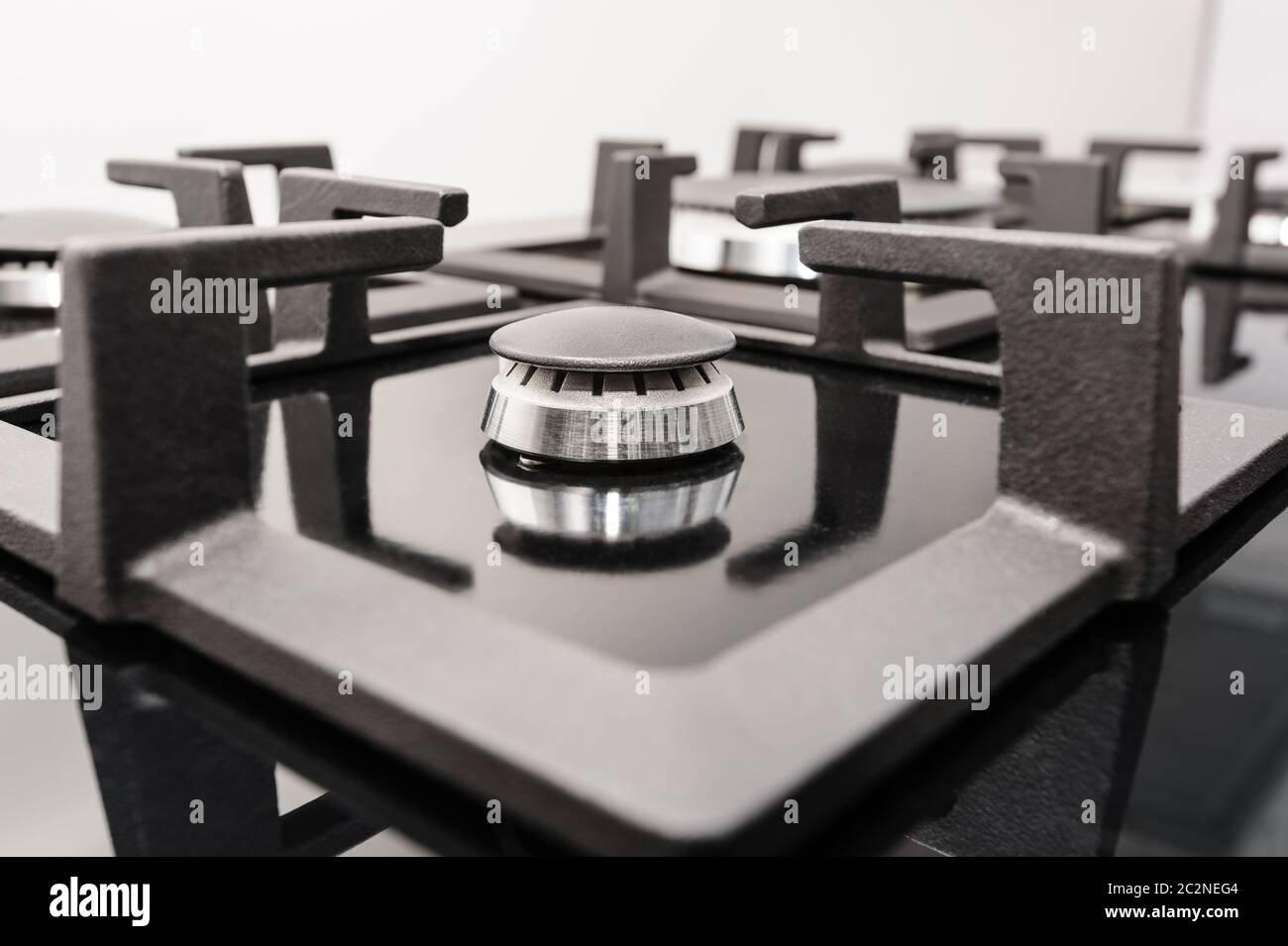 Brand new gas stove Stock Photo - Alamy