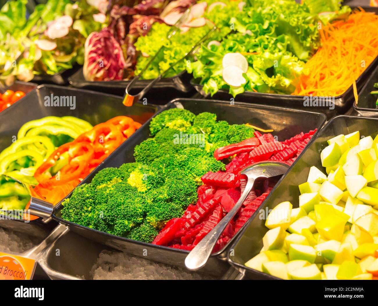 Vegetables. Buffet breakfast in Bangkok Stock Photo Alamy
