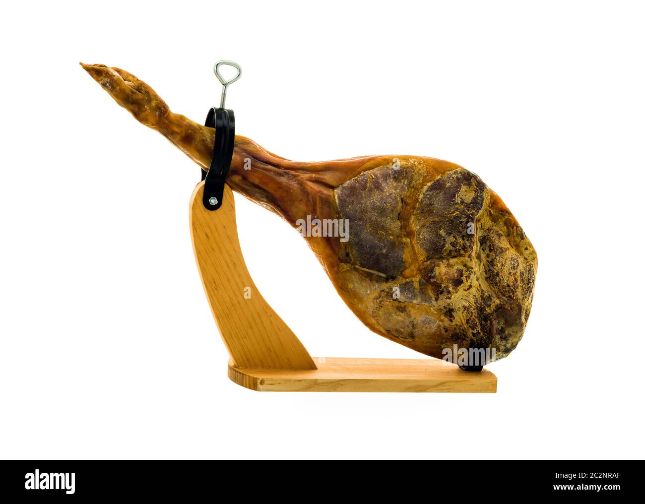 traditional spanish jamon serrano, italian parma, hamon iberico