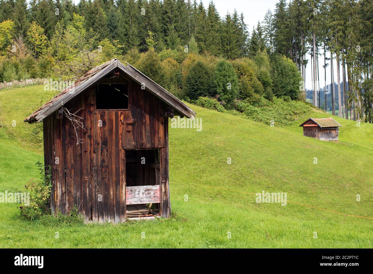Bavarian Landscape 025. Germany Stock Photo