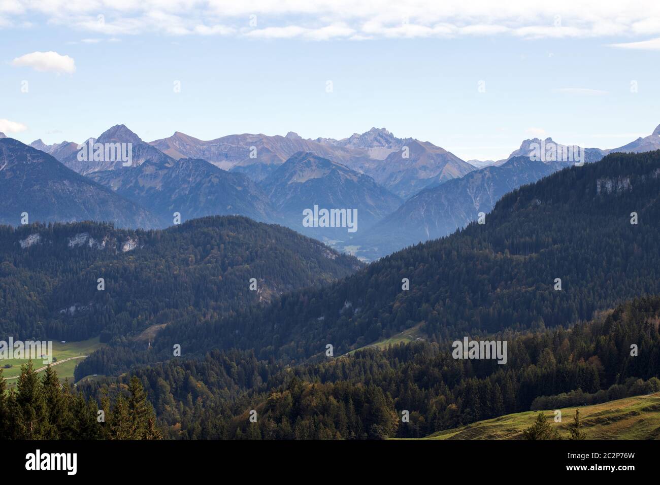 Bavarian Landscape 033. Germany Stock Photo