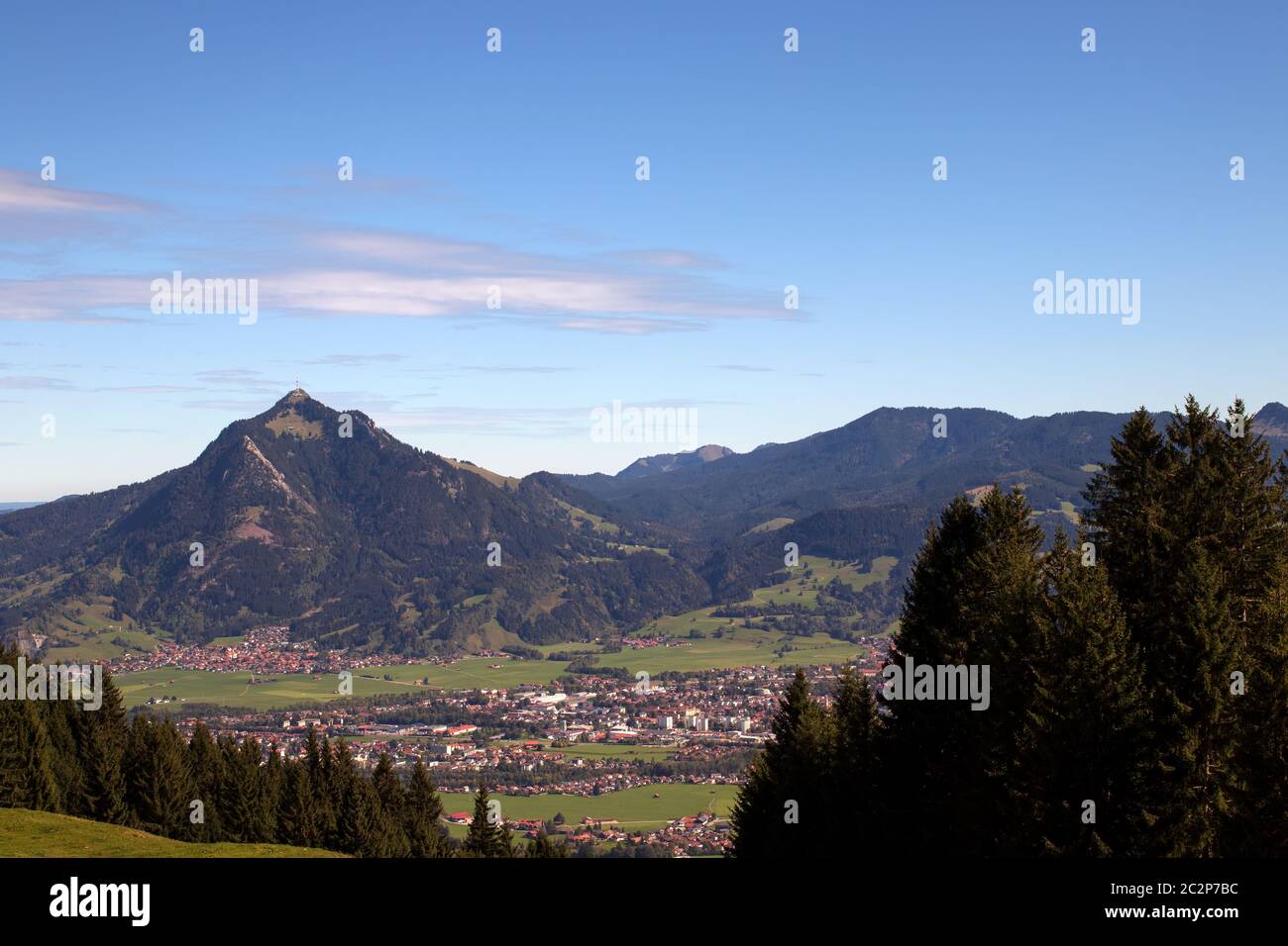 Bavarian Landscape 037. Germany Stock Photo