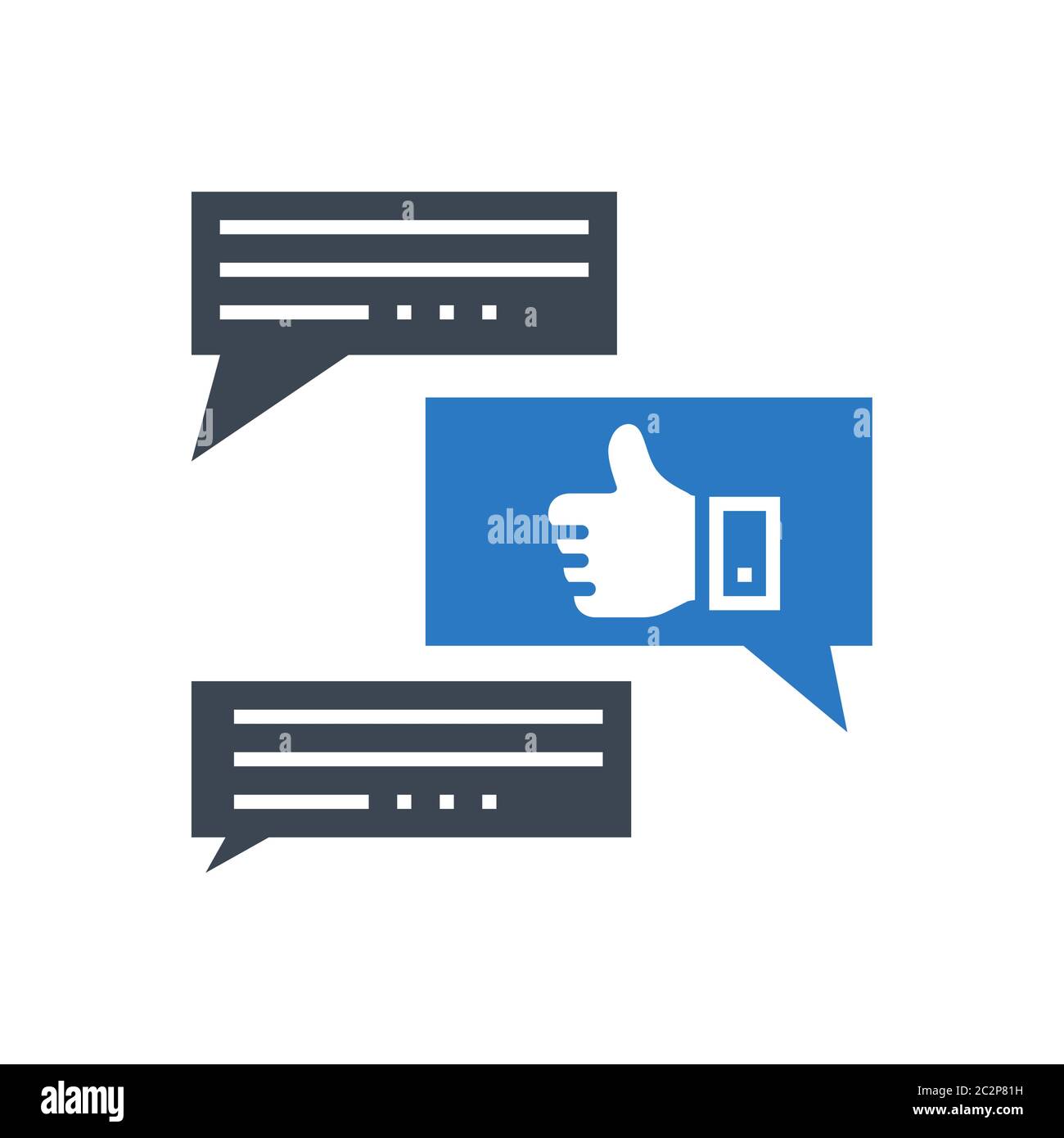 Feedback Vector Glyph Icon Stock Vector Image & Art - Alamy