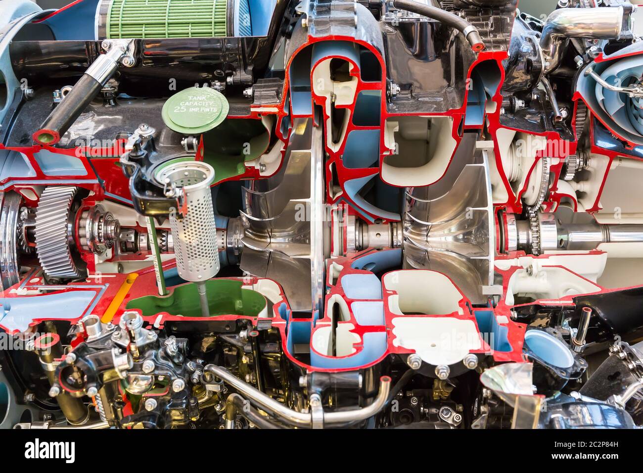 Inside jet engine hires stock photography and images Alamy