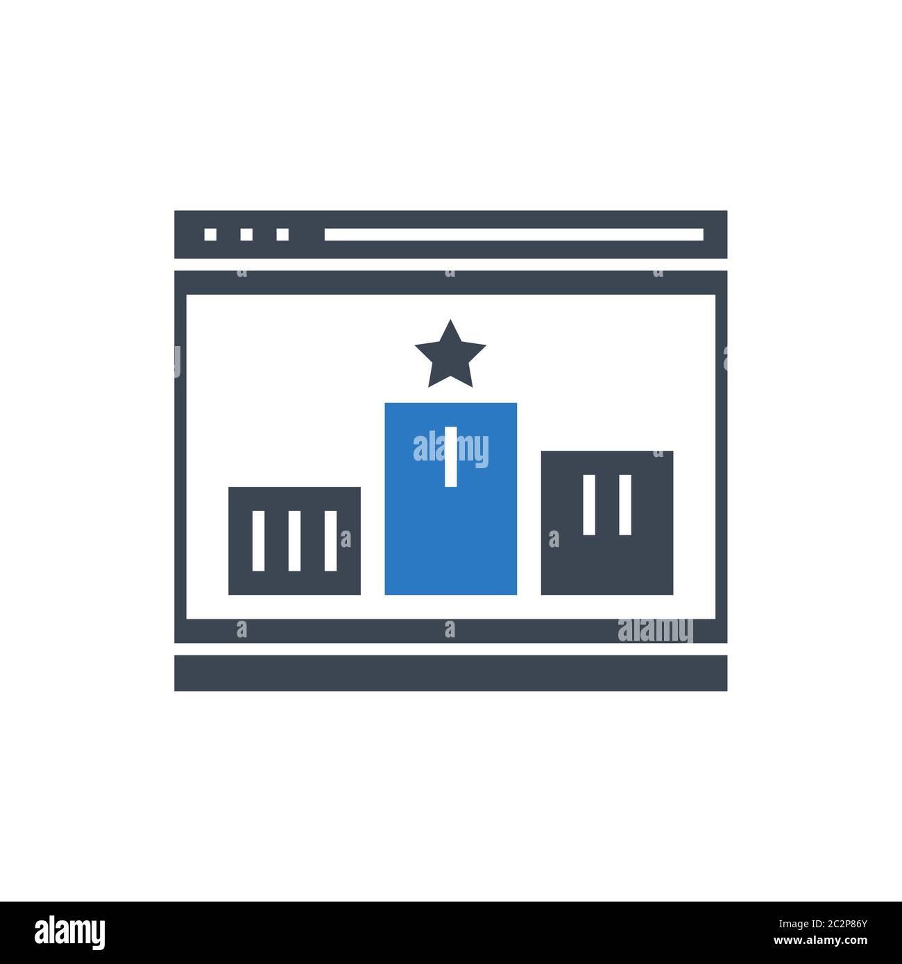 Website Ranking Vector Glyph Icon Stock Vector Image & Art - Alamy