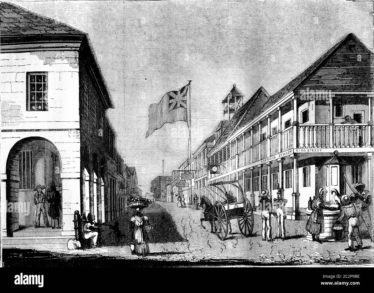 Old kingston, jamaica Black and White Stock Photos & Images Alamy