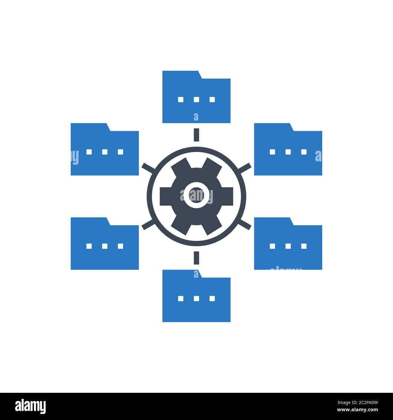 Data Menagement Vector Glyph Icon Stock Vector