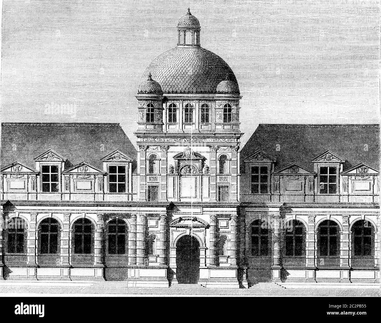 Tuileries palace Black and White Stock Photos & Images Alamy