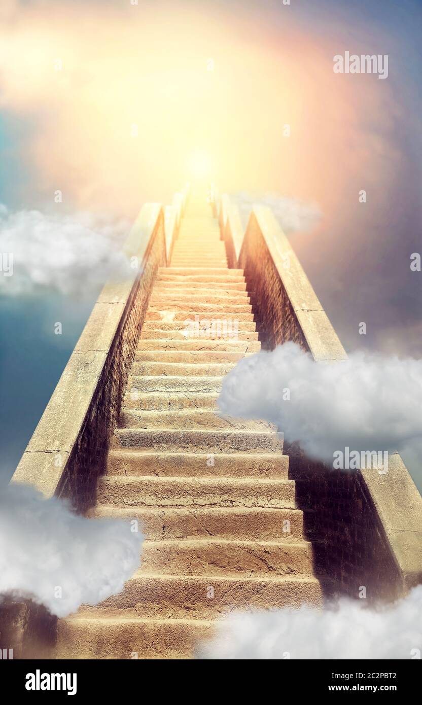 Stair Way To Heaven High Resolution Stock Photography And Images Alamy