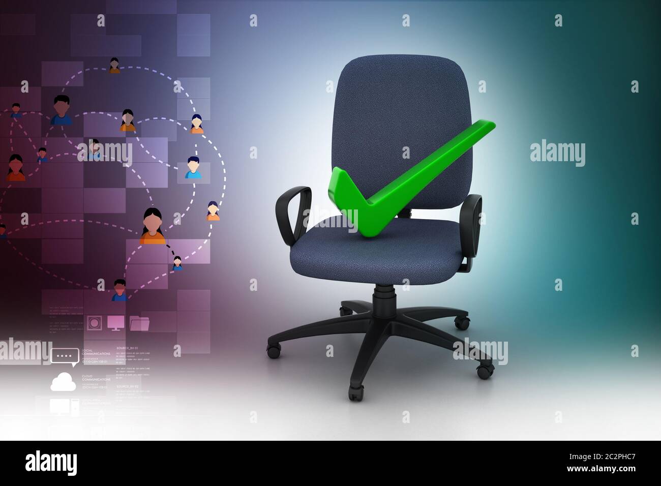 Computer sitting chair hi-res stock photography and images - Alamy