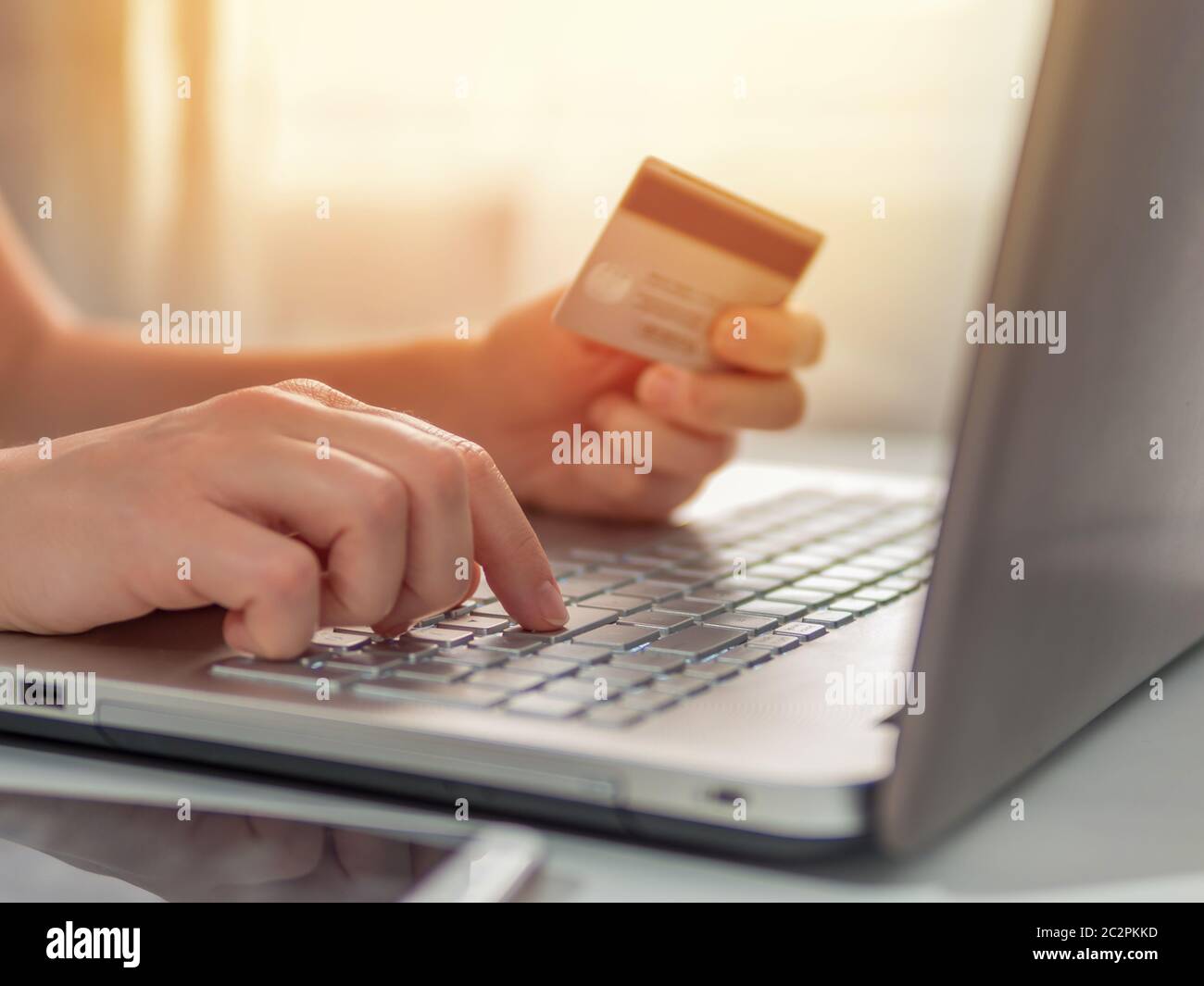 Online shopping concept Stock Photo