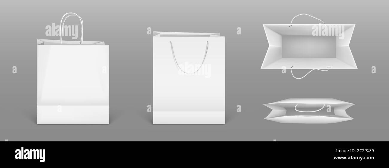 Blank shopping bags hot sale