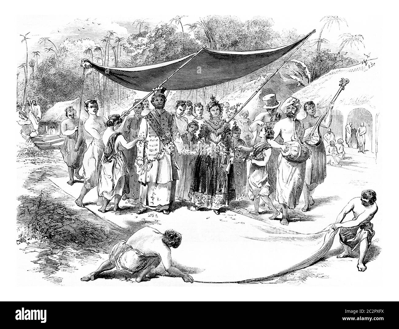 Old ceylon etching hi-res stock photography and images - Alamy