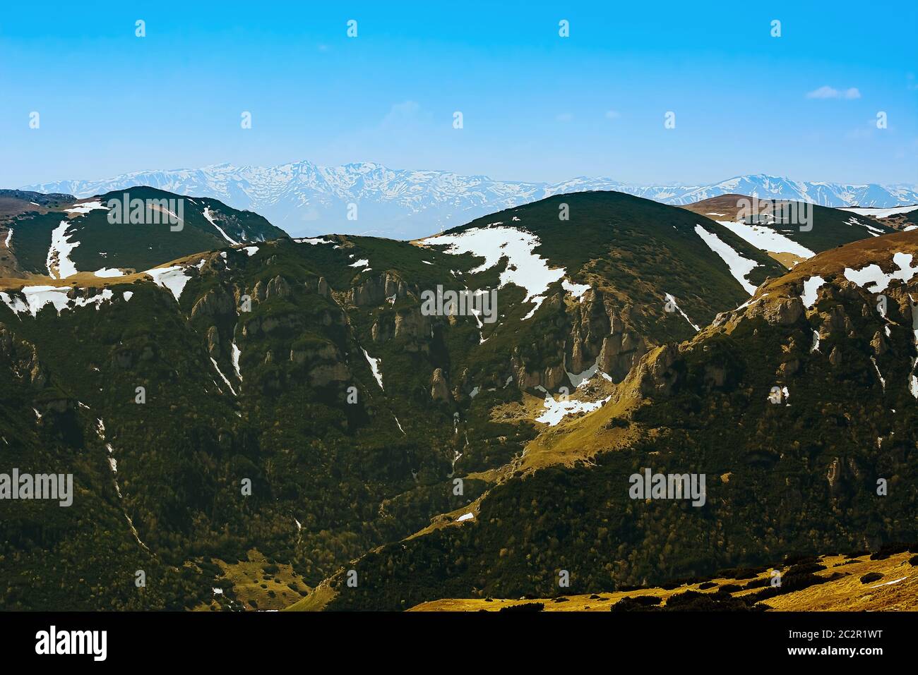 Bucegi Mountains (South Carphatians) Stock Photo