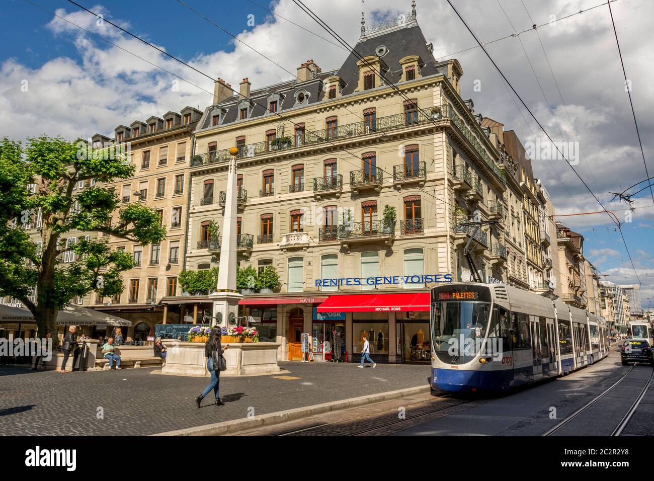 Louis Vuitton Store in the Shopping Street of Geneva Editorial Stock Image  - Image of geneva, vuitton: 60579049