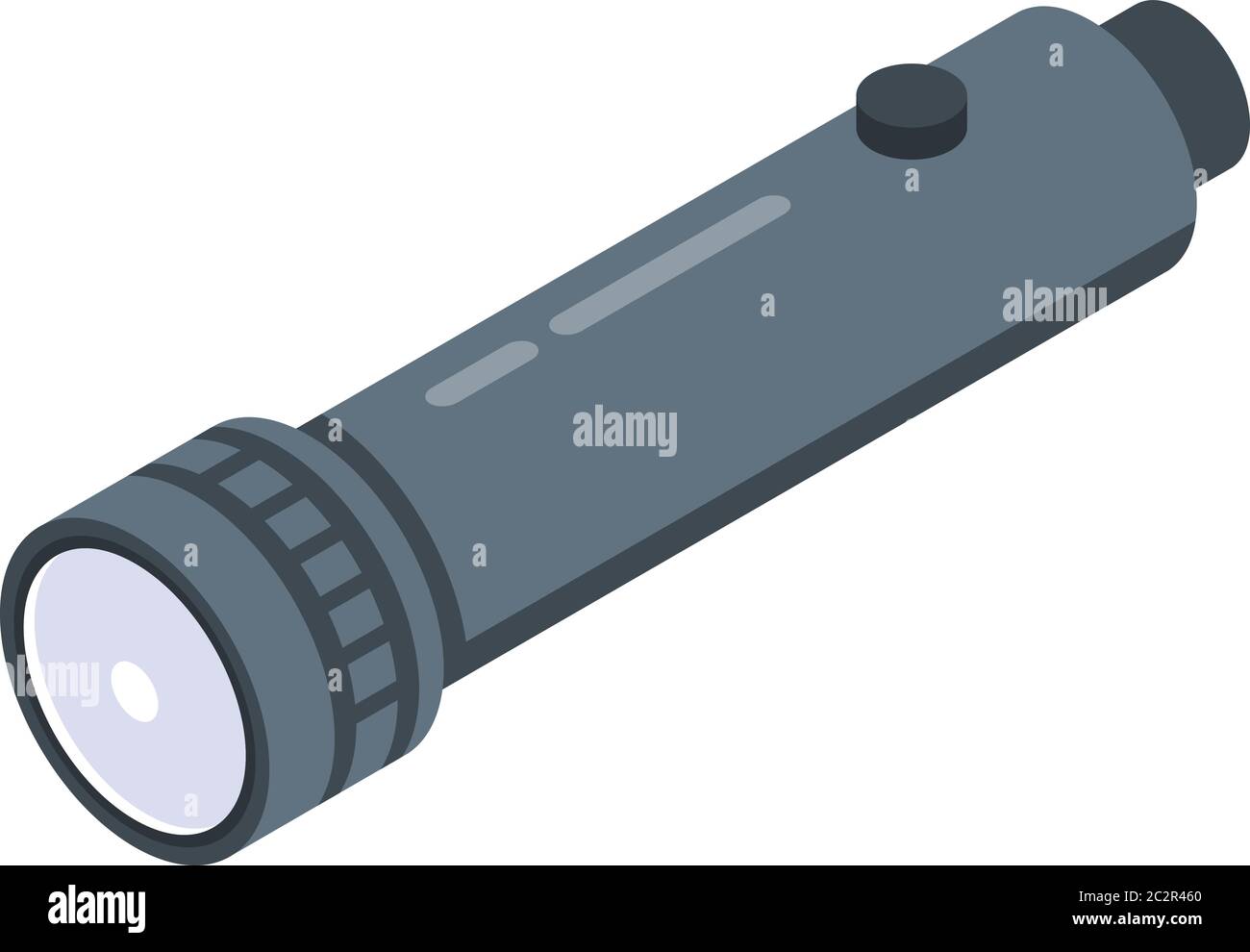 Isometric magnifying glass light hi-res stock photography and images ...