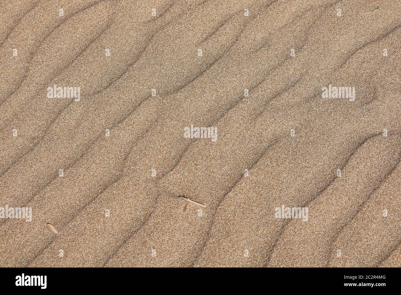 Texture of fine sand from the southern coast of Sicily in Italy Stock Photo