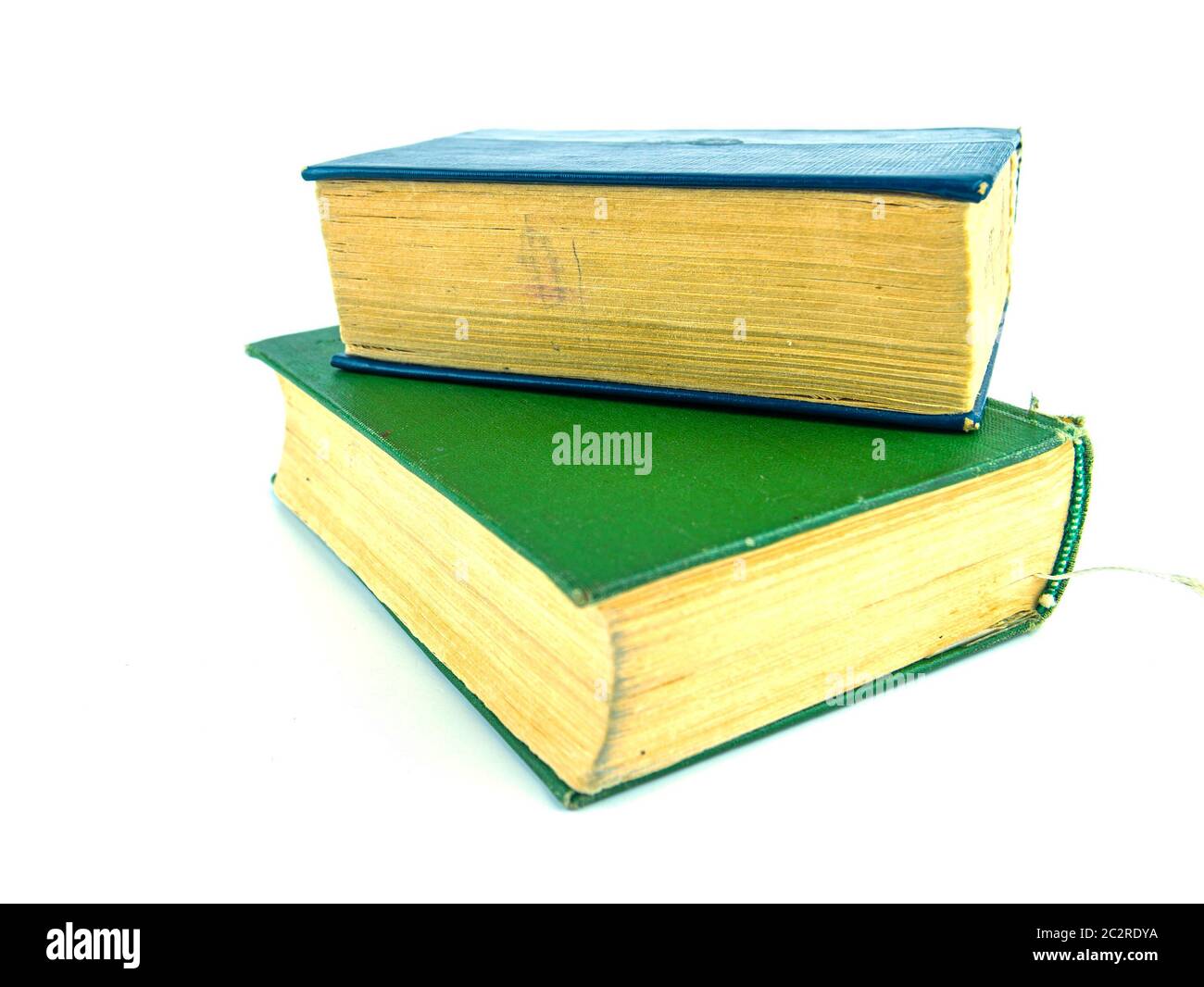 Old books on a white background. Book pages. Place for text Stock Photo ...